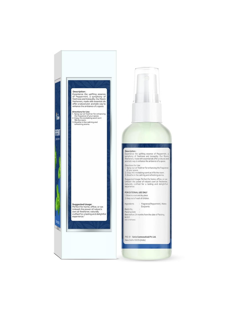 HOME GENIE Home Genie Peppermint Linen And Room Spray Air Freshener Long Lasting Aromatic Scent Made With Essential Oils 100ml 338 fl oz  - Image 2