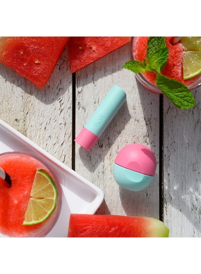 EOS FlavorLab Lip Balm Stick and Sphere, Watermelon Frosé, Natural Shea Lip Products, 2 Count(Pack of 1) - Image 2