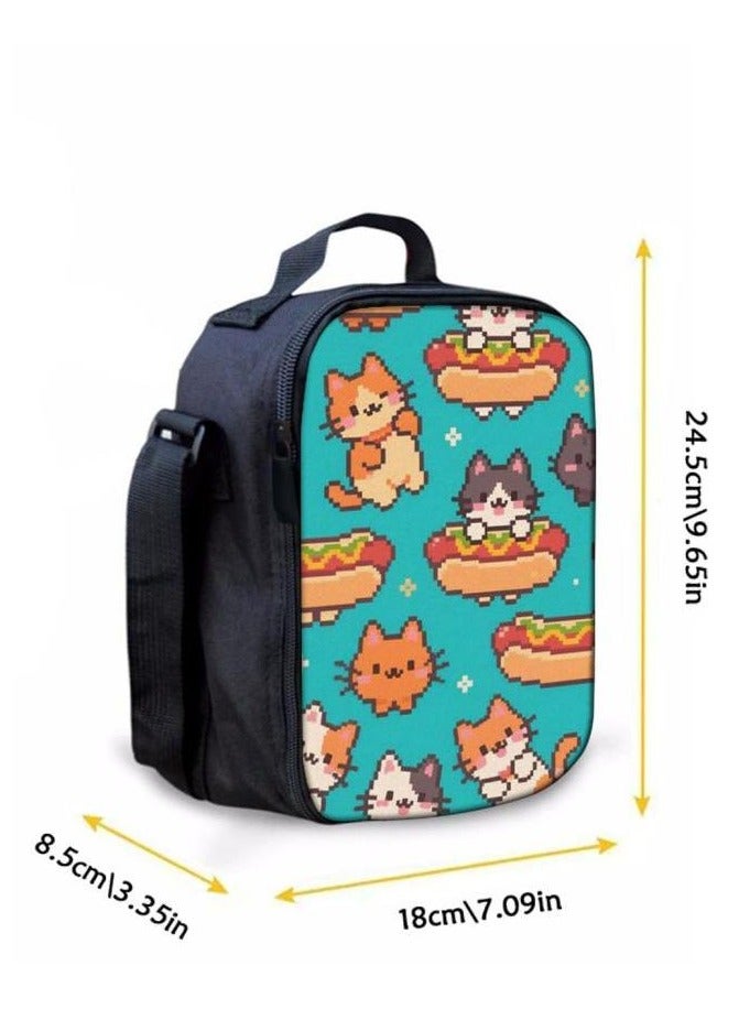 New universal cartoon new three-piece schoolbag (students, children) - 981