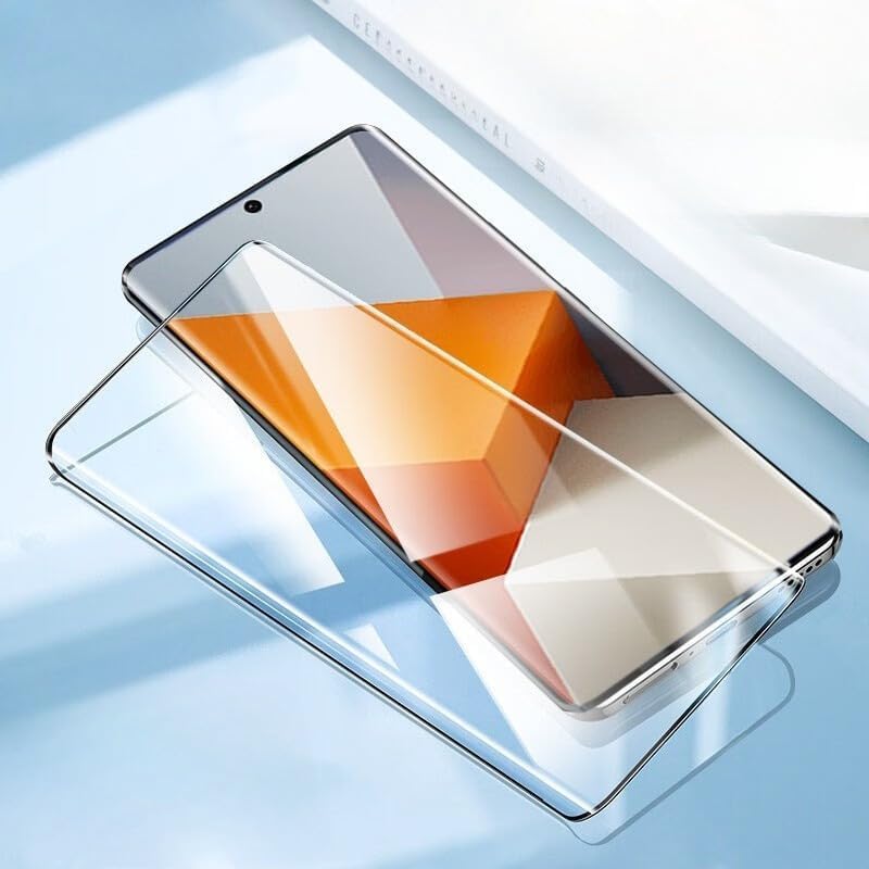 SPAZY CASE® Realme P4 Pro Premium Adavnced Glue UV Curved Tempered Glass | HD clarity Full Edge Protection With Installation Kit for Realme P4 Pro 5G - Image 4