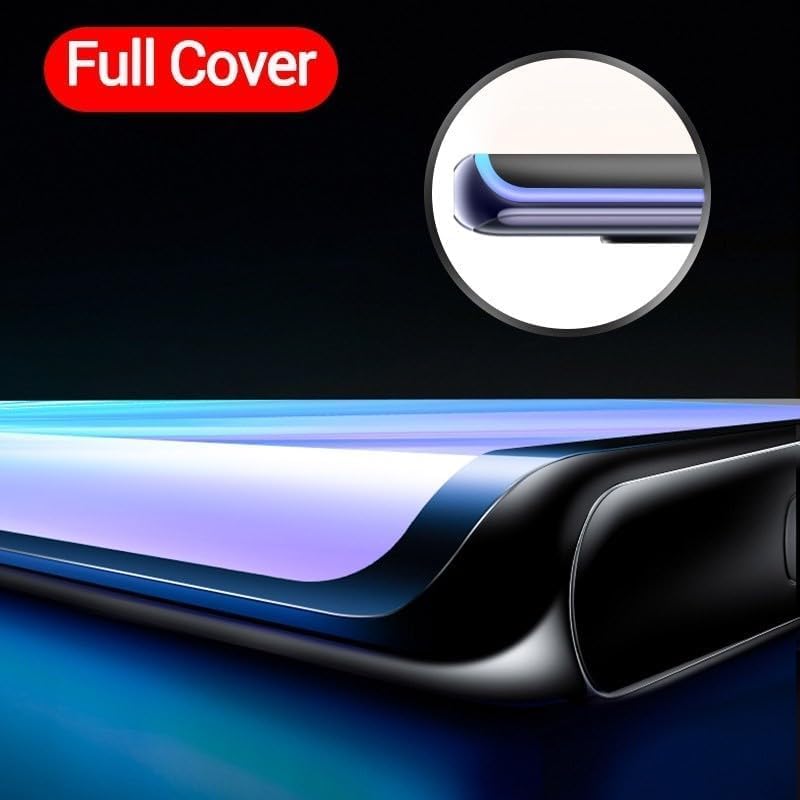 SPAZY CASE® Realme P4 Pro Premium Adavnced Glue UV Curved Tempered Glass | HD clarity Full Edge Protection With Installation Kit for Realme P4 Pro 5G - Image 5
