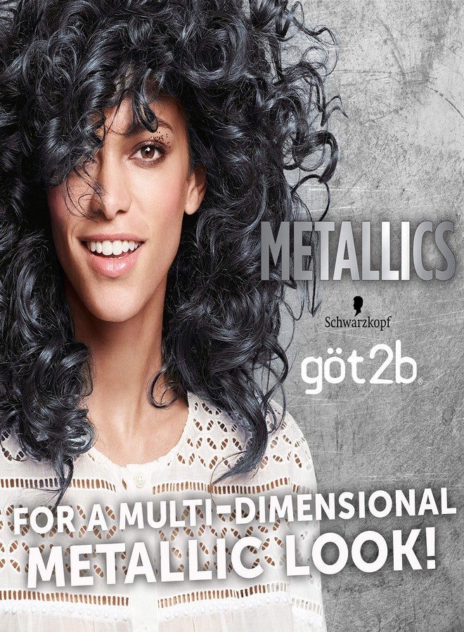 Got2B Metallic Permanent Hair Color, M73 Smoky Steel - Image 2