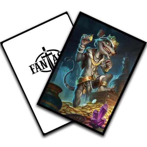 Fantasy North - Radagin - Collector of Shinies - 100 Smooth Matte TCG Trading Card Sleeves - Fits Magic MTG Commander Pokemon and Other Card Games - Playing Card Sleeves (FN146S) - Image 4
