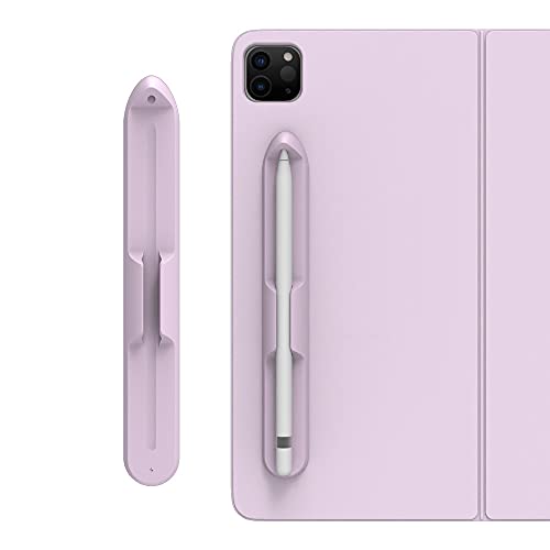 LOVE MEI iPencil Holder Sticker for Apple Pencil 1st/2nd Generation, Strong Adhesive Silicone Holder Sticker [Magnetic Attach Design] Accessories for iPad Stylus Pens - Image 2