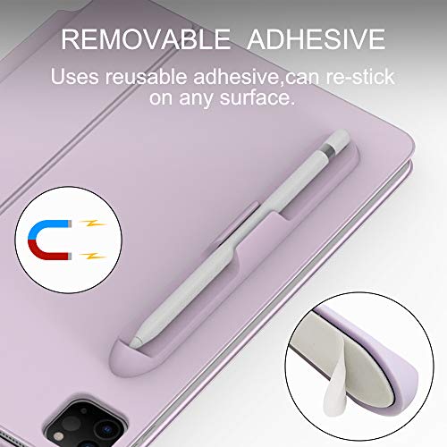 LOVE MEI iPencil Holder Sticker for Apple Pencil 1st/2nd Generation, Strong Adhesive Silicone Holder Sticker [Magnetic Attach Design] Accessories for iPad Stylus Pens - Image 4