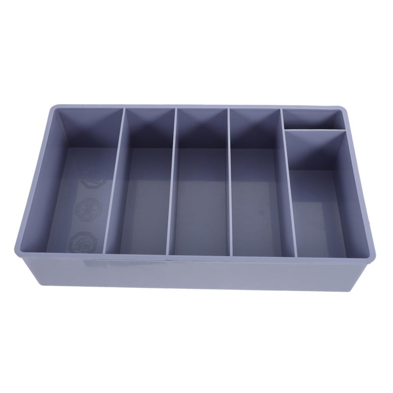 Grey Vertical Cashier Box Money Organizer With Phone Storage And File Case - Image 2
