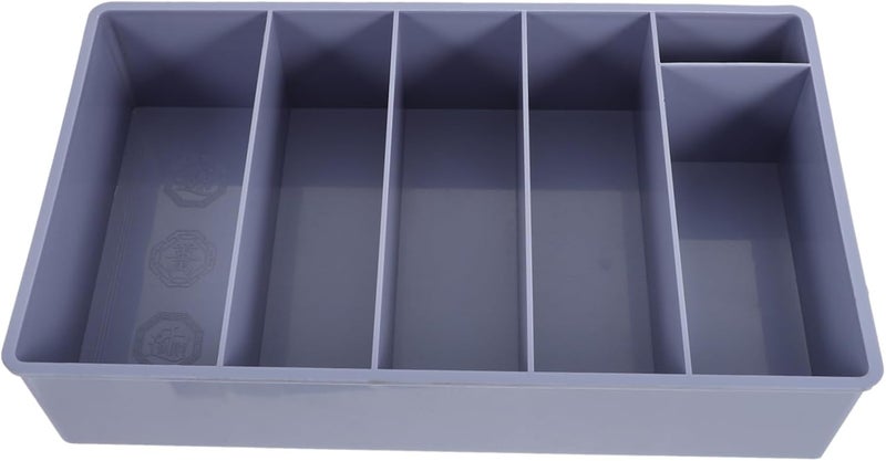Grey Vertical Cashier Box Money Organizer With Phone Storage And File Case - Image 1