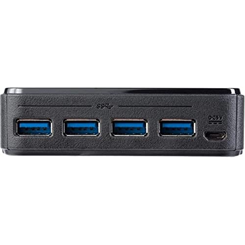 Startech.com StarTechcom USB 30 Peripheral Sharing Switch 4 USB 30 5Gbps x 4 Computers Mac Windows Linux USB AB Switch USB Switch HBS304A24A - Image 3