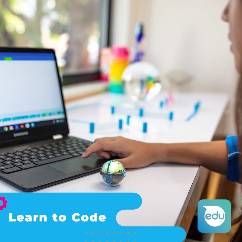 Sphero Sphero Mini Activity Kit - App-Enabled Coding Robot - 55 Piece Construction Set & Activity Cards - STEM Educational Toy for Kids - Bluetooth Connectivity - Interactive & Fun Learning for Ages 8+  - Image 5