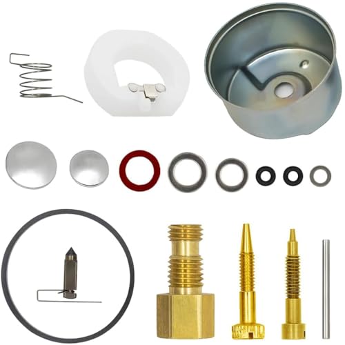 Earlyred 632347 Carburetor Rebuild Kit for Tecumseh Coleman Generator Snowblower 6HP 8HP 10HP HM70 HM80 HM90 HM100 HSMK80 Engine Snow BlowerLawn Mower Parts 631951 632019A 631700 CarbFloat Bowl Kit - Image 1