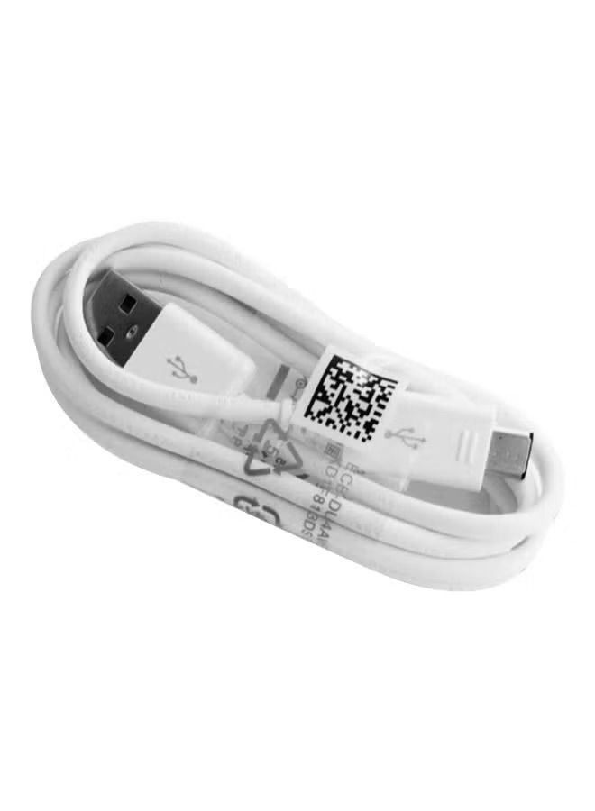 IAF micro USB Data Sync Charging Cable White - Image 1