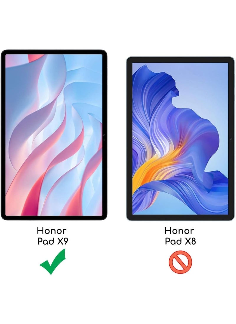 Generic Case Compatible with , Smart Cover with Pencil Holder for Honor Pad X9 11.5 inch 2023 Auto Sleep/Wake (Blue)  - Image 2