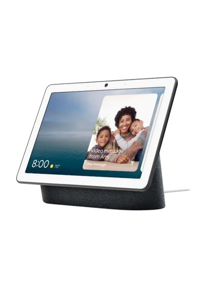 Hub Nest Hub MAX 10 HD Touchscreen. NEW Version2024 vision Global Edition.Google Assistant Built In, Ambient EQ Light Sensor, 6.5 Megapixel Camera,smart home devices | black color.  - Image 2