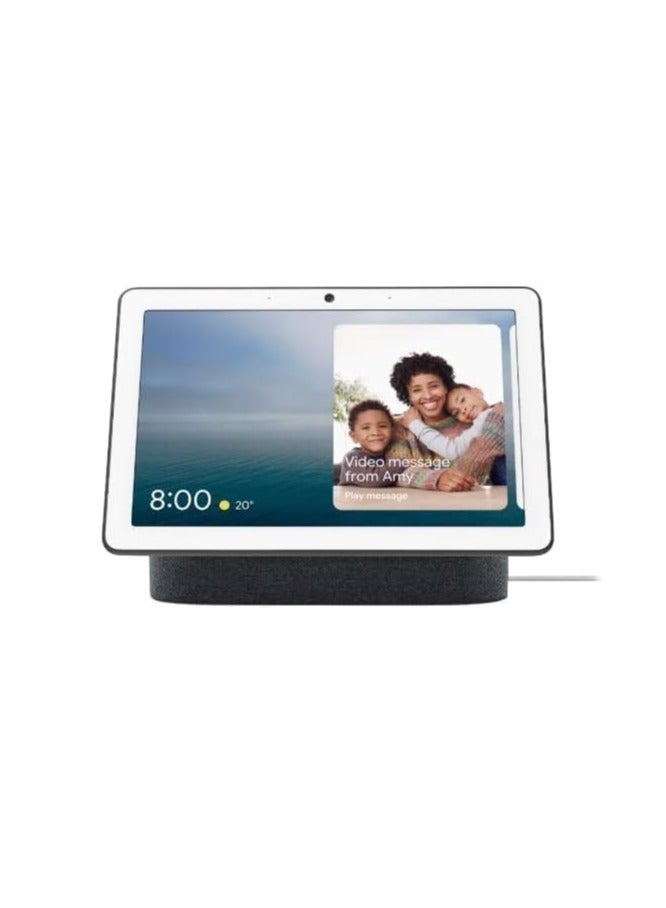 Hub Nest Hub MAX 10 HD Touchscreen. NEW Version2024 vision Global Edition.Google Assistant Built In, Ambient EQ Light Sensor, 6.5 Megapixel Camera,smart home devices | black color.  - Image 1