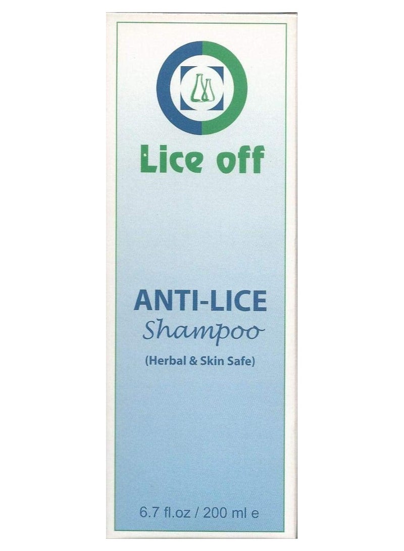 Lice off Anti-Lice Shampoo 200ml - Image 1