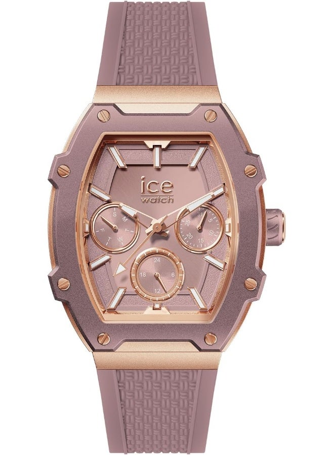 Ice Watch ICE-WATCH Ice Watch - Ice Boliday Silk Pink Aluminium - Purple Women's Watch Made of Aluminium with Silicone Strap - 023804 (Small) - Image 1