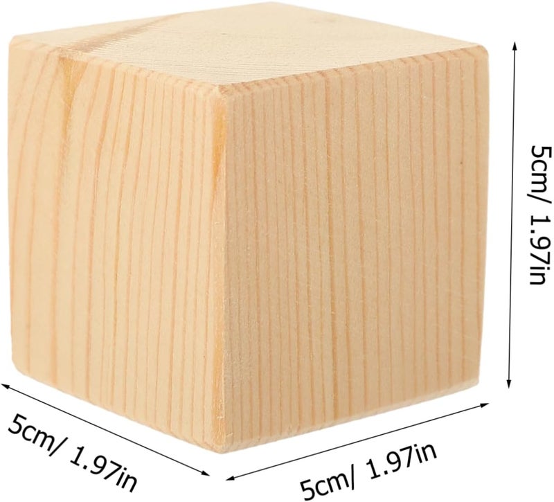 TEHAUX 8pcs Furniture Risers Stable and Practical Bed Lifters for Sofa Chair Table Wood Pad to Prevent Sliding and Wear - Image 3