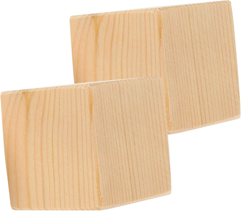 TEHAUX 8pcs Furniture Risers Stable and Practical Bed Lifters for Sofa Chair Table Wood Pad to Prevent Sliding and Wear - Image 2