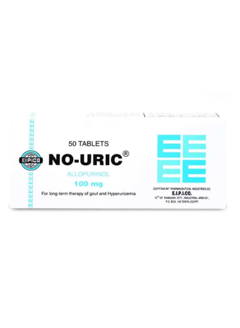 No-Uric 100 mg Tablet 50pcs