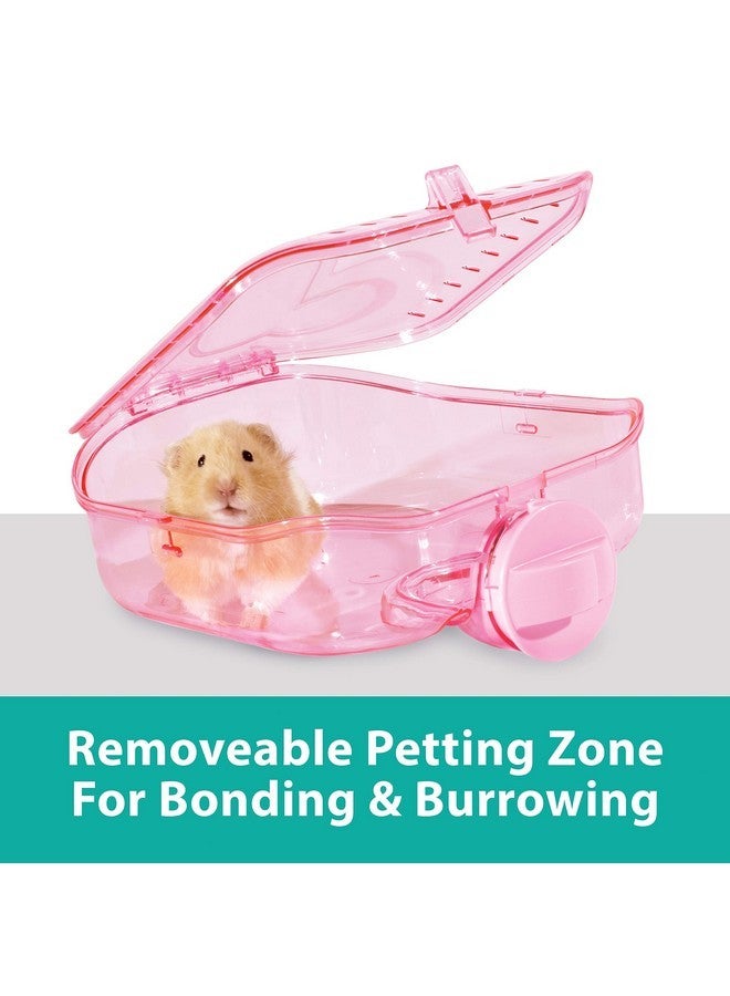كايتي موطن كايتي كريتر تريل الوردي للفئران الأليفة، والهامستر القزم، والهامستر، والجربوع - Image 5