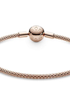 Pandora Violet PANDORA Jewelry Mesh Rose Gold Bracelet  - Image 4