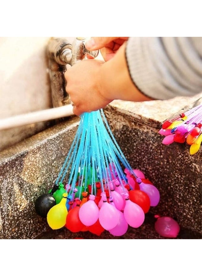 PROMASS 111pcs/bag Water Balloons Bunch Filled With Water Inflatable Balls Party Decoration Latex Toy - Image 3