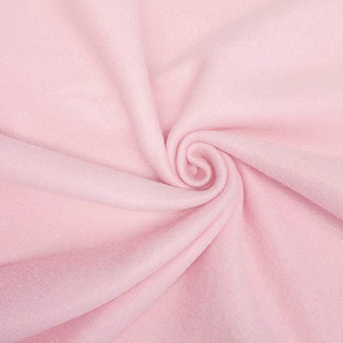 TL Care Fleece Blanket with Silk-Like Satin Trim, Soft, Warm & Cozy, Pink, 30" x 30" for Boys and Girls, Perfect for Baby Carrier, Stroller, Travel and Gifting - Image 2
