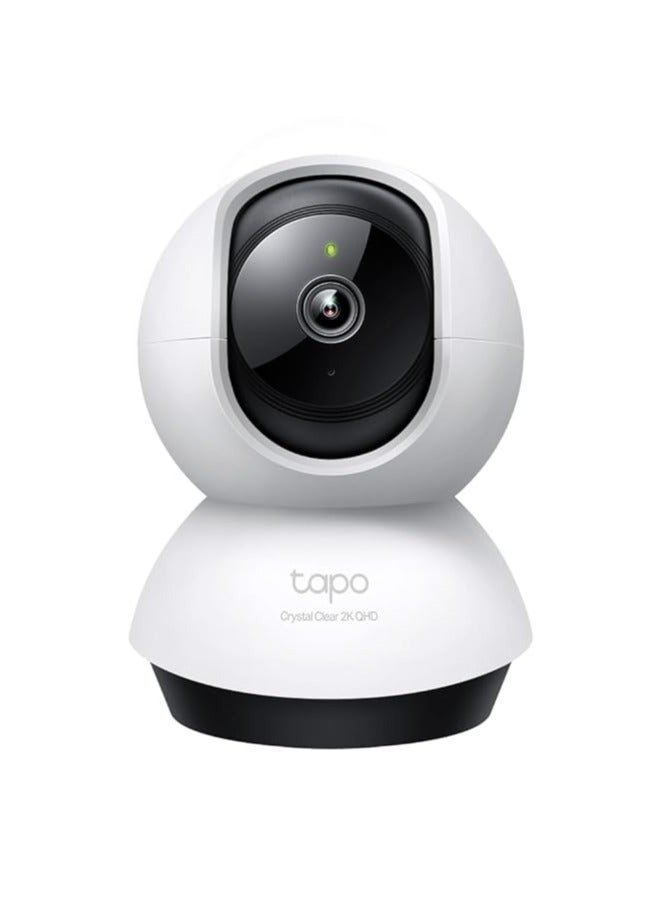 tapo TP-Link Tapo C220 Pan/Tilt Smart AI 2K 4MP QHD 1440p Home Security Wi-Fi Camera| Alexa & Google Assistant Enabled |Night Vision|Two-Way Audio| Motion Detection - Image 1