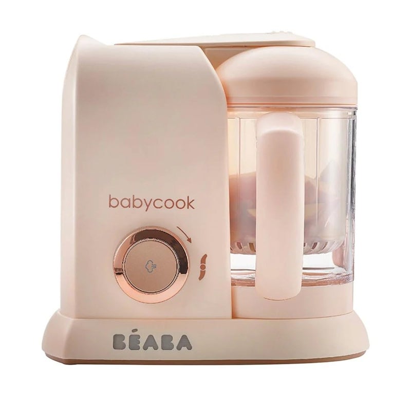 BEABA Beaba Babycook Solo Blending Bowl Compatible with Babycook Solo and Duo Baby Food Processor Tritan Official Accessory Rose Gold  - Image 2
