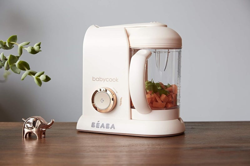 BEABA Beaba Babycook Solo Blending Bowl Compatible with Babycook Solo and Duo Baby Food Processor Tritan Official Accessory Rose Gold  - Image 5