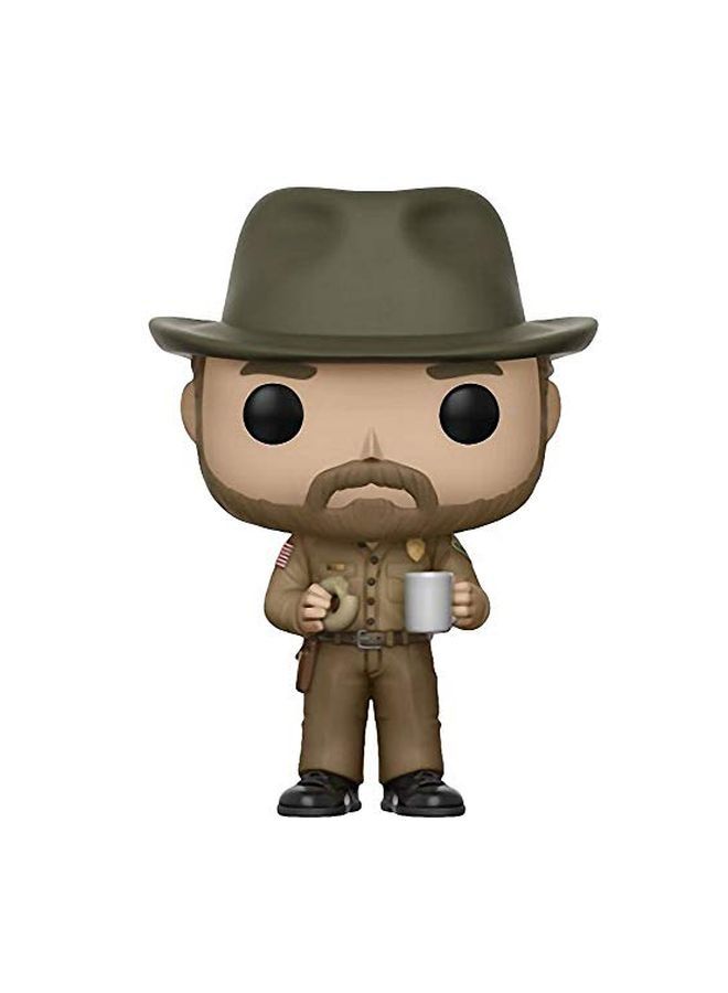 NIBEMINENT Stranger Things Hopper With Donut Pop Vinyl Statue SG_B073SJQY3G_US 3.75inch - Image 1