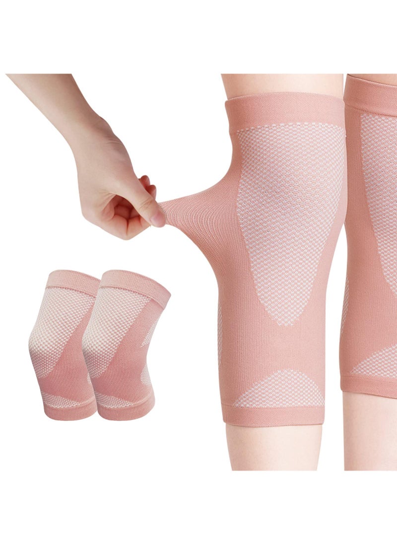 Breathable Pink Knee Compression Sleeves - Support for Joint Pain, Arthritis, ACL, Recovery, Sports, Running, Fitness - Size L (1 Pair) - pzsku/Z3AE0E43C2469AE794BB9Z/45/_/1713522457/140a8578-8908-43fd-ad5b-67488851ef3c