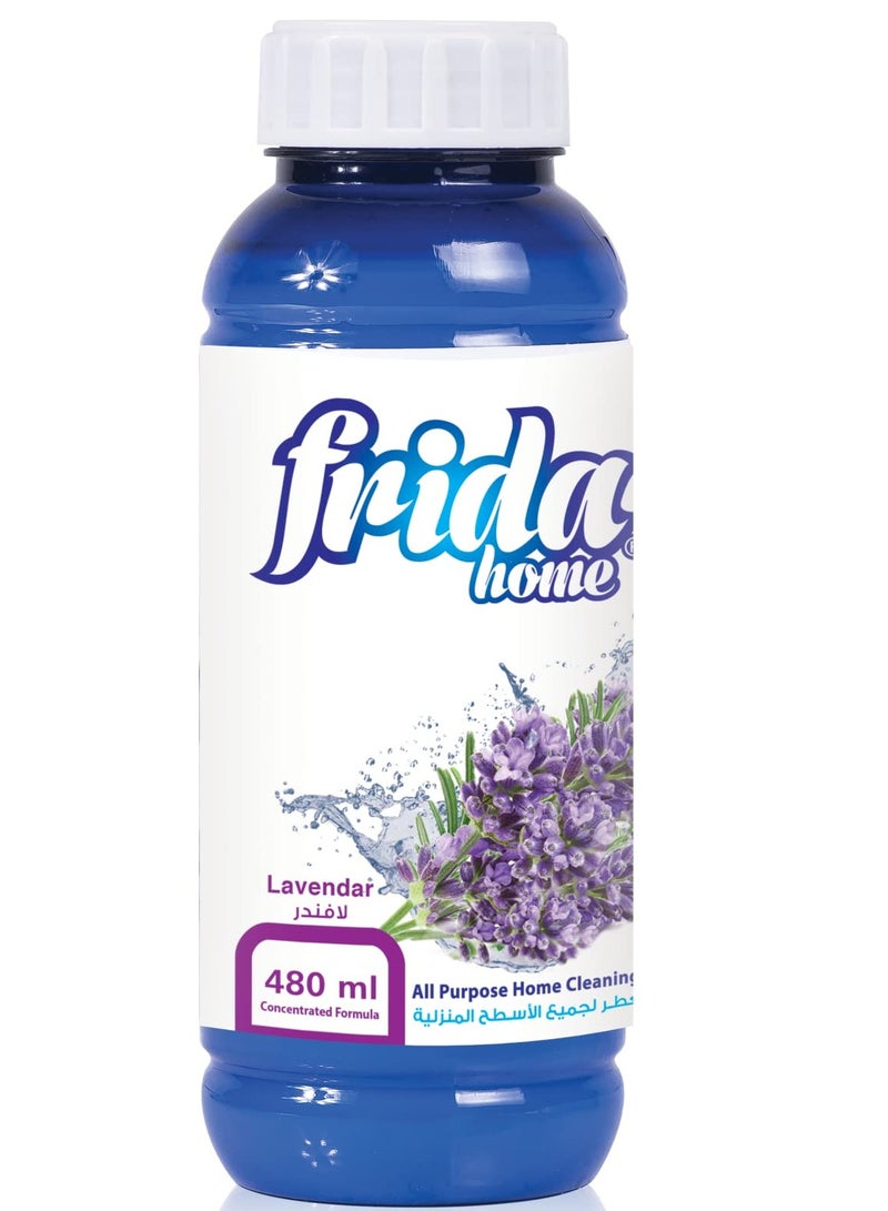 فريدا هوم منظف منزلي متعدد الأغراض برائحة اللافندر، 480 مل