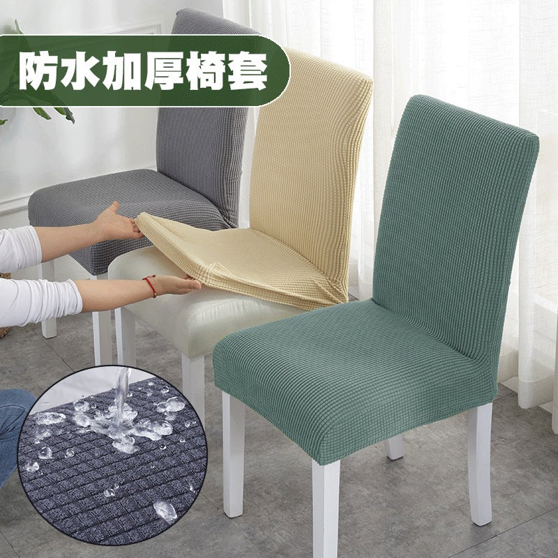 73Hours Thickened Polar Fleece Waterproof Chair Cover – Elastic All-Inclusive Rectangle Design - Image 2