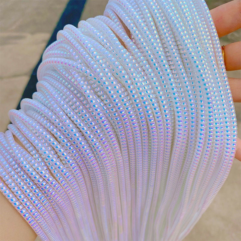 1.5 New Product Laser Mobile Phone Data Cable Protection Rope Protective Cover Data Cable Winding Spring Rope Sale - Image 4