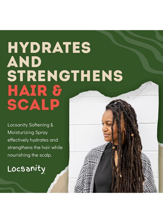 Locsanity Daily Moisturizing Spray Passion Fruit Hair Scalp Moisturizer Refreshening For Dreadlocks Sisterlock Microlock Controls Frizz Oilfree  - Image 2