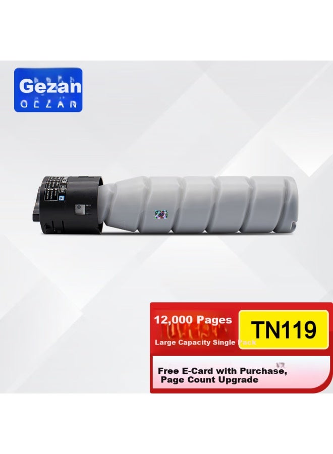 Gezan Tn119 Toner Cartridge Compatible With Konica Minolta Bizhub 205i 206 225i 235 Toner 185e 195 215 226 Drum 246 Copier 7719 Ink 7721 High Capacity - Image 4