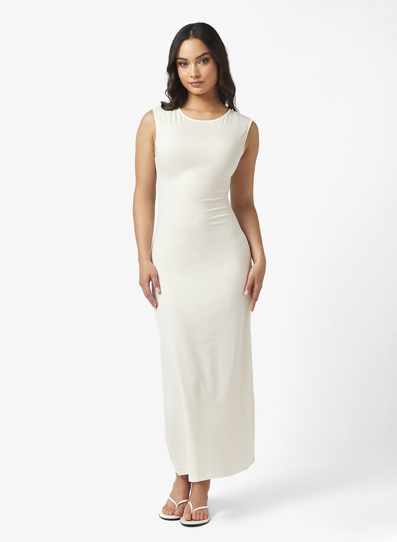 Ginger Basics Sleeveless Bodycon Knitted Maxi Dress - Image 1