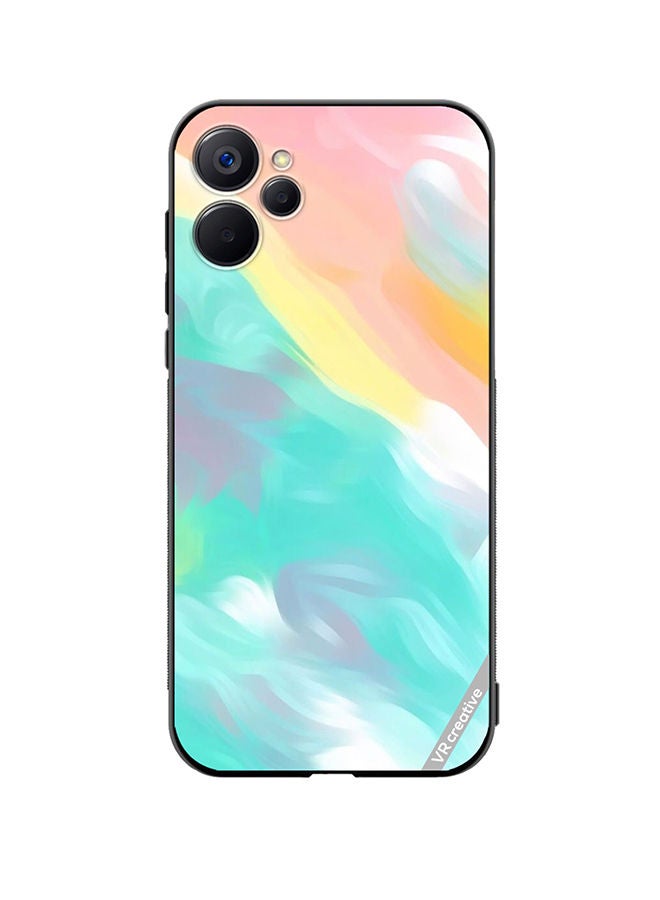 VR CREATIVE Protective Case Cover For Realme 9i 5G Layers Design Multicolour - Image 1