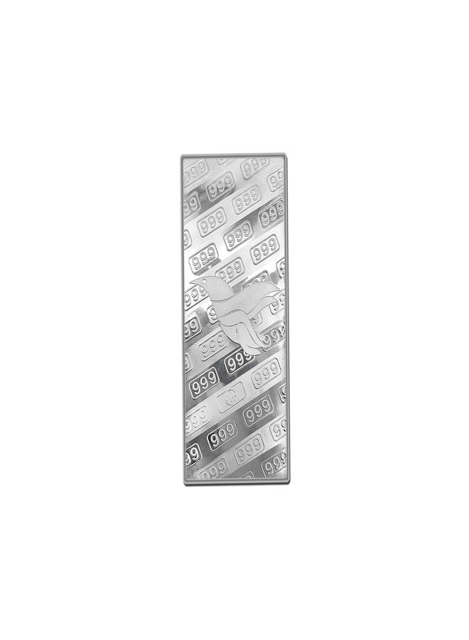 MAA SILVER سبيكة فضة نقية من MAA SILVER، وزنها 10 غرامات، تحمل علامة الجودة BIS، مع نقش طائر، مثالية كهدية أو للاستثمار (نقاء 999) (10 غرامات من الفضة). - Image 4
