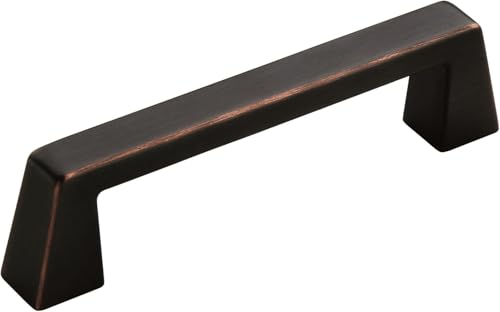 Amerock Cabinet Pull Oil Rubbed Bronze 334 inch 96 mm Center to Center Blackrock 1 Pack Drawer Pull Drawer Handle Cabinet Hardware