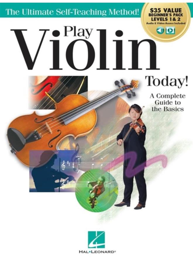 PLAY VIOLIN TODAY BEGINNERS PACK 