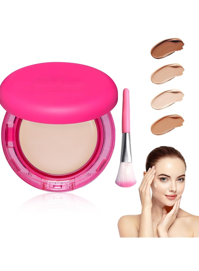 ATRJSZ Peptide Bounce Foundation – Hydrating, Age-Defying Foundation for Mature Skin And All Skin Types, Vegan, Clean, Natural, Medium Buildable Coverage, Satin Finish (Fair-Light) - Image 1