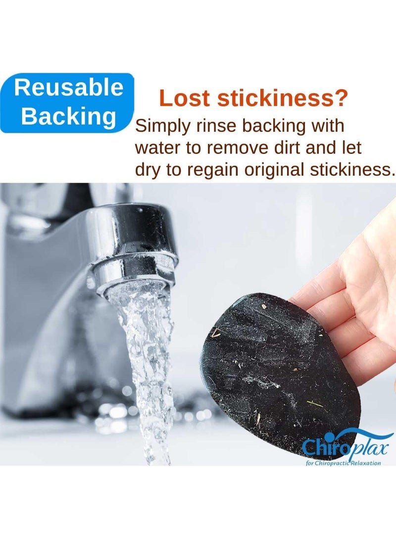 زوجين من وسادات مقدمة القدم المصنوعة من السيليكون المضادة للانزلاق، وحشوات وسادة الكعب ووسادات مشط القدم، وسادات قدم لاصقة قابلة لإعادة الاستخدام من الجل لأصابع القدم للنساء والرجال والأحذية والصنادل - Image 2