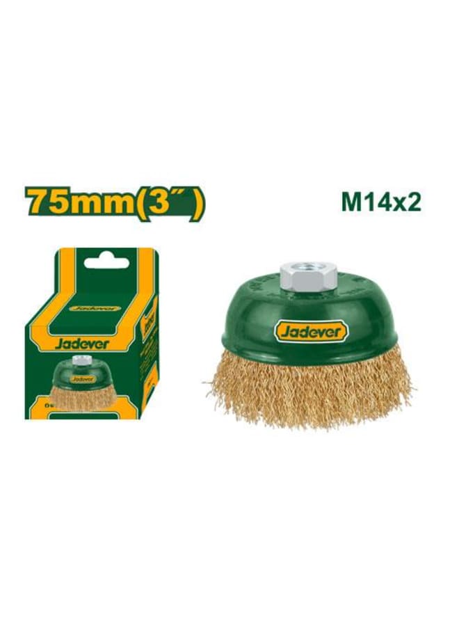 Jadever jadever Wire cup brush 3" m14 JDCE1401