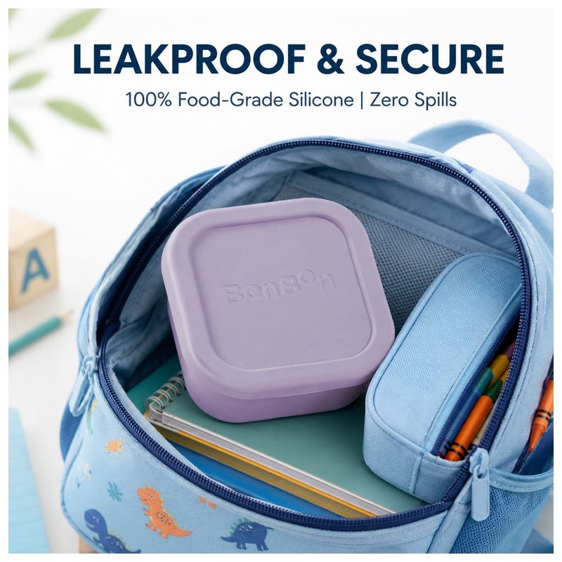 BonBon - Silicone Snack Box - 510ml - Purple - Image 3