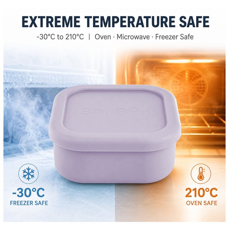 BonBon - Silicone Snack Box - 510ml - Purple - Image 5