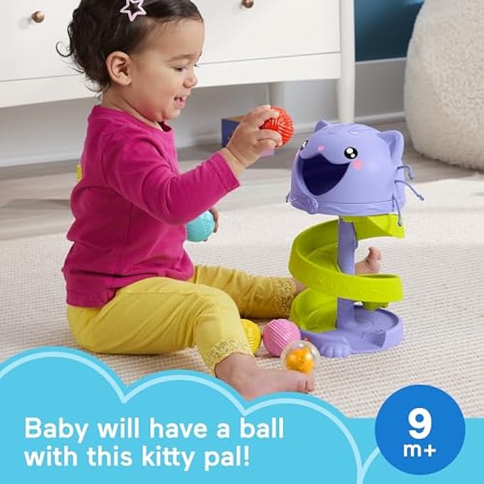 Fp ​ BABY & TODDLER TOY FP PETS PURRR-FECT BALL TOWER ACTIVITY CENTER FOR DEVELOPMENTAL PLAY AGES 9+ MONTHS - Image 4