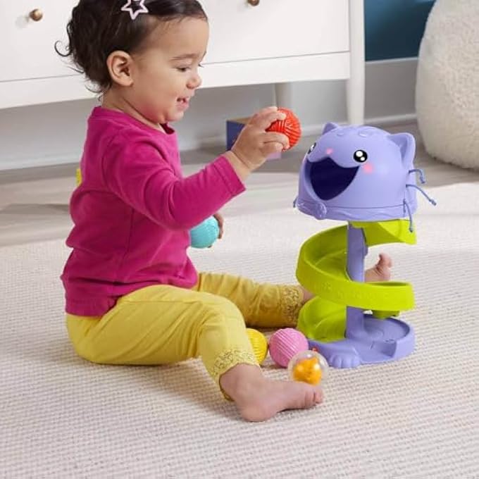 Fp ​ BABY & TODDLER TOY FP PETS PURRR-FECT BALL TOWER ACTIVITY CENTER FOR DEVELOPMENTAL PLAY AGES 9+ MONTHS - Image 3