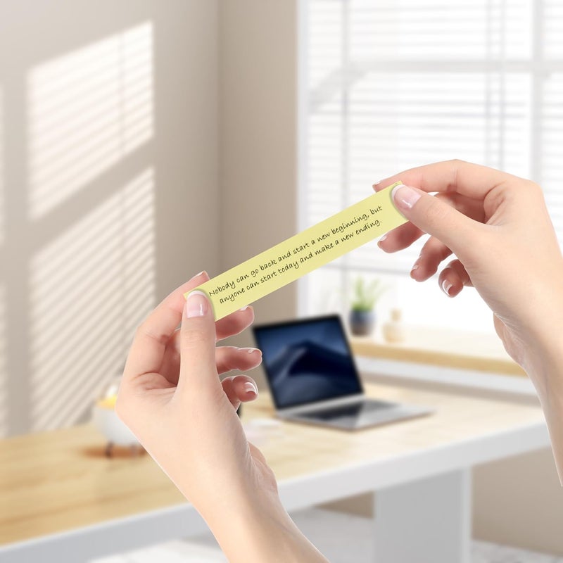 Funnewban هدايا تأكيدات إيجابية للنساء من فنيوبان 60 رسالة إيجابية في زجاجة هدية تخفيف التوتر للرجال مجموعة العناية الذاتية اليومية للاسترخاء والتأمل واليقظة - Image 5